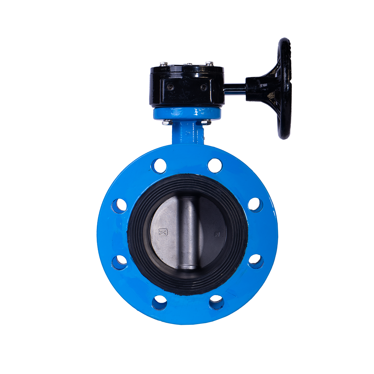 شیر پروانه فلنجدار بدنه فولادی دیسک استیل  - مقاوم و صنعتی | بردیا صنعت